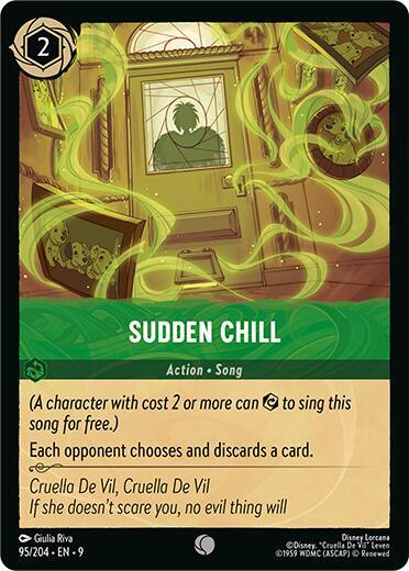 Sudden Chill 95/204 (Fabled)  - Cold Foil | Good Games Adelaide SA