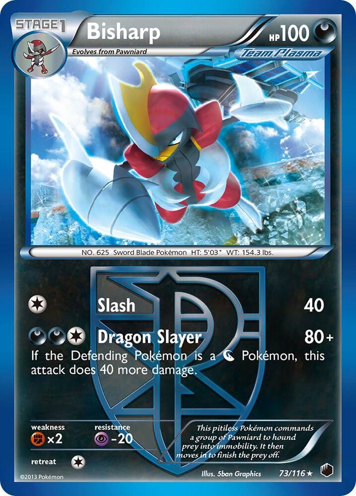 Bisharp Team Plasma 73 73/116 (Plasma Freeze)  - Reverse Holofoil | Good Games Adelaide SA