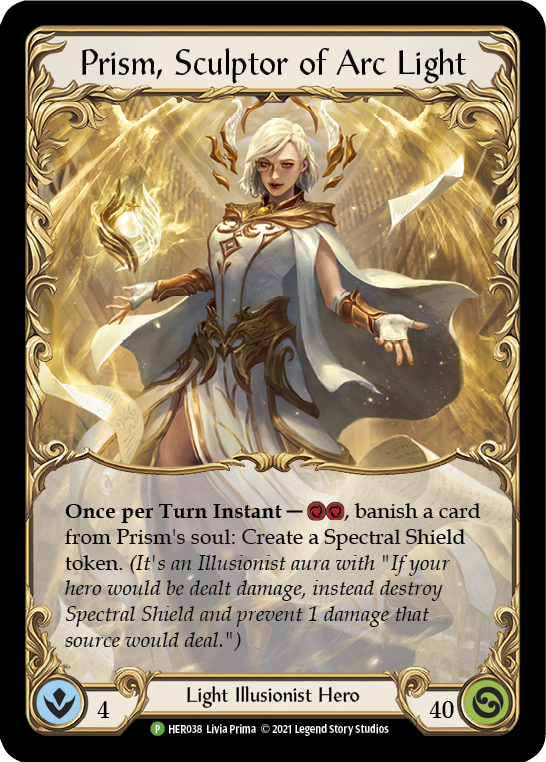 Prism, Sculptor of Arc Light [HER038] (Promo)  Rainbow Foil | Good Games Adelaide SA