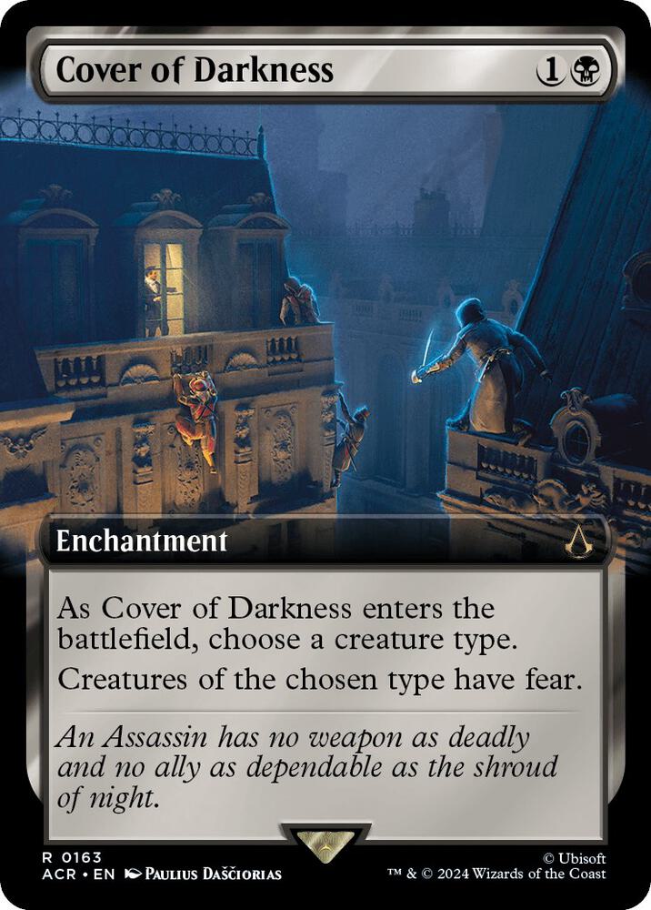 Cover of Darkness 163 (Universes Beyond: Assassin's Creed)  - Foil | Good Games Adelaide SA