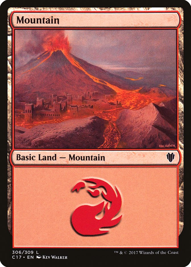 Mountain (306) [Commander 2017] | Good Games Adelaide SA