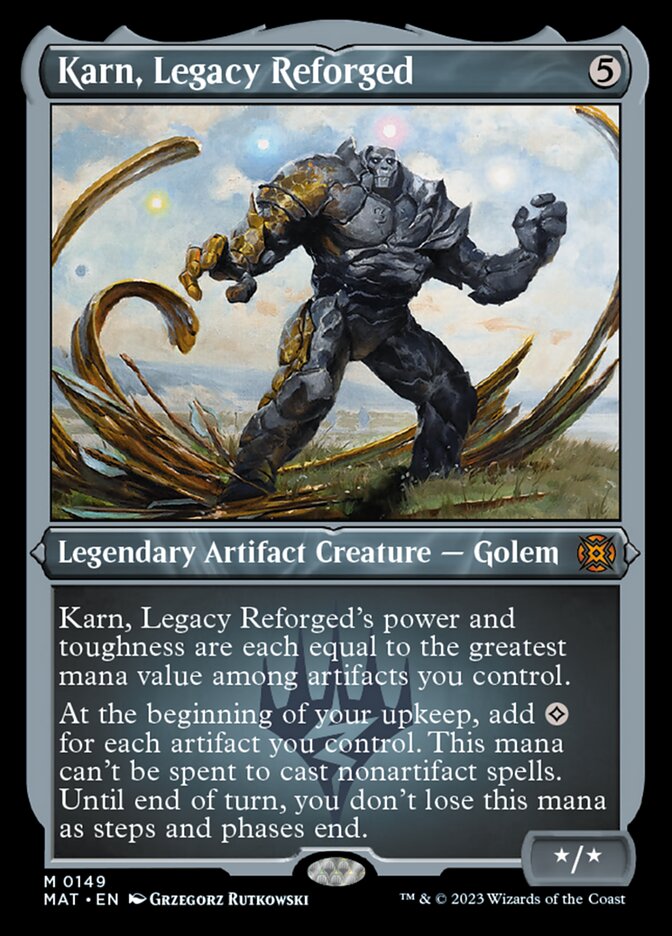 Karn, Legacy Reforged (Foil Etched) [March of the Machine: The Aftermath] | Good Games Adelaide SA