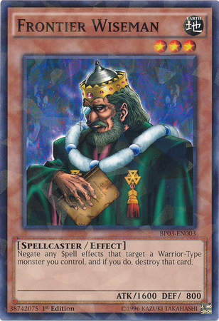Frontier Wiseman [BP03-EN003] Shatterfoil Rare | Good Games Adelaide SA