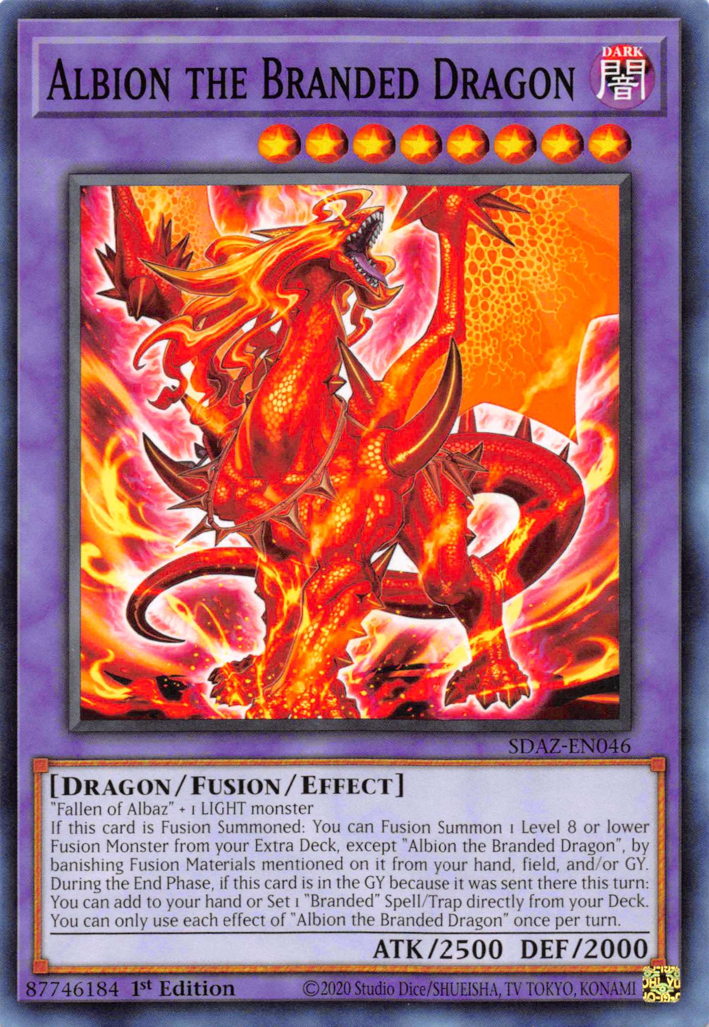 Albion the Branded Dragon [SDAZ-EN046] Common | Good Games Adelaide SA