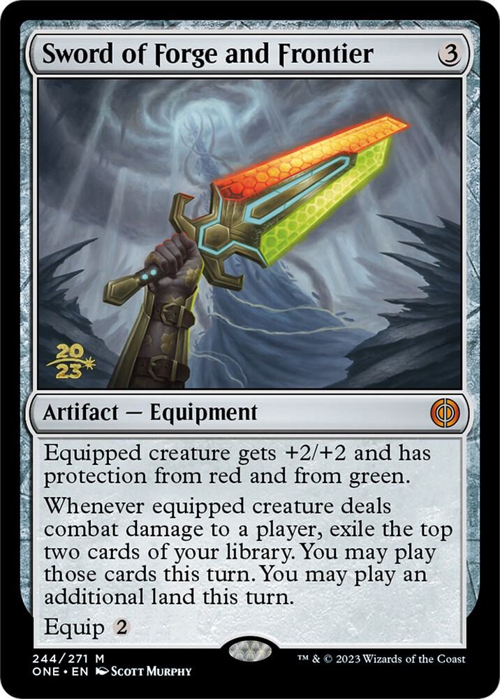 Sword of Forge and Frontier 244 (Prerelease Cards)  - Foil | Good Games Adelaide SA