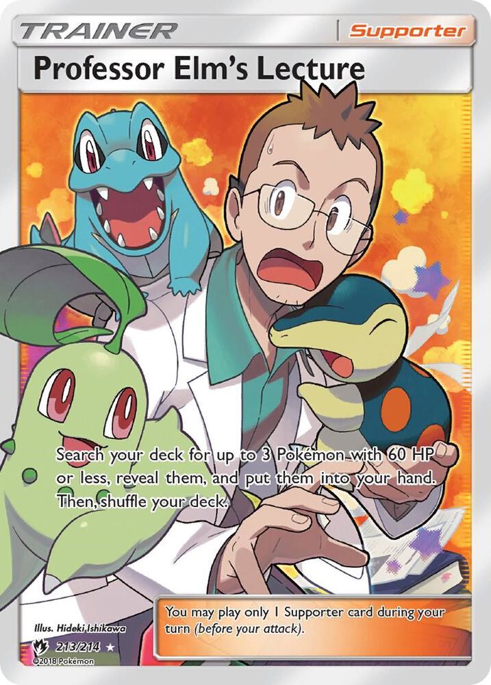Professor Elm's Lecture Full Art 213/214 (SM - Lost Thunder)  - Holofoil | Good Games Adelaide SA