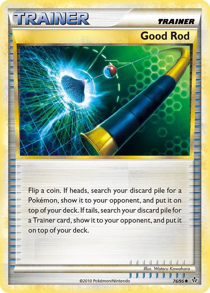 Good Rod 76/95 (Unleashed)  - Reverse Holofoil | Good Games Adelaide SA