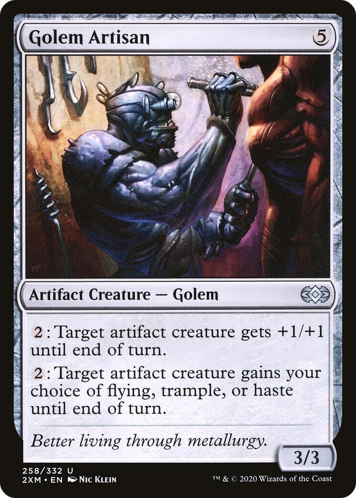 Golem Artisan 258 (Double Masters)  - Foil | Good Games Adelaide SA