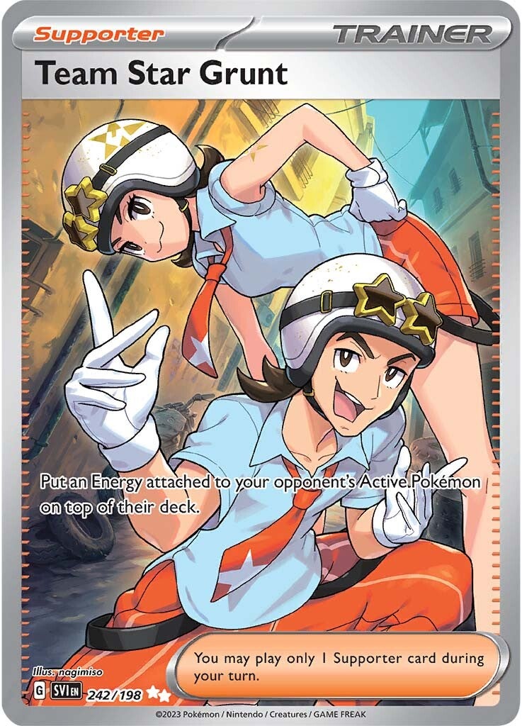 Team Star Grunt (242/198) [Scarlet & Violet: Base Set] | Good Games Adelaide SA