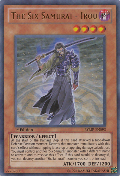 The Six Samurai - Irou [RYMP-EN093] Ultra Rare | Good Games Adelaide SA