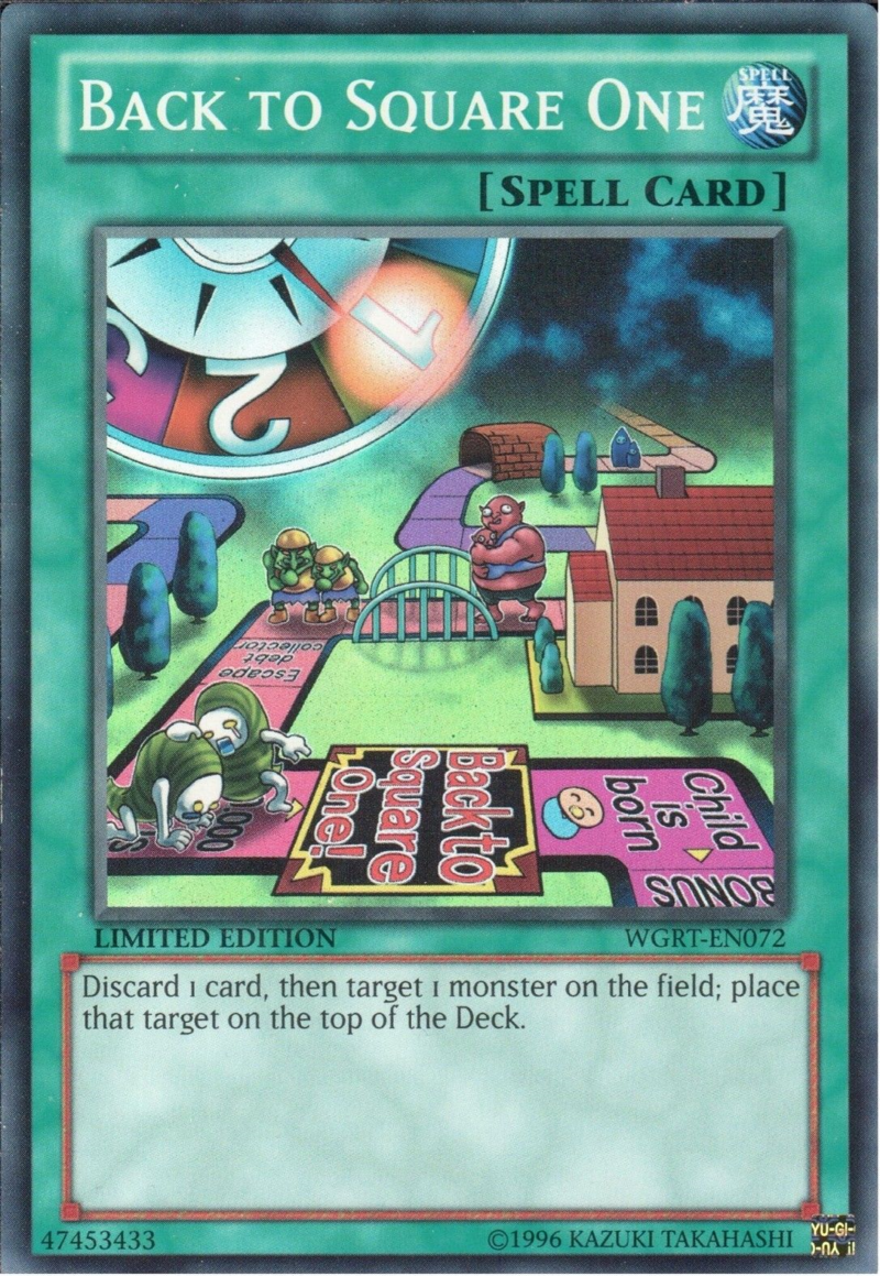 Back to Square One [WGRT-EN072] Super Rare | Good Games Adelaide SA