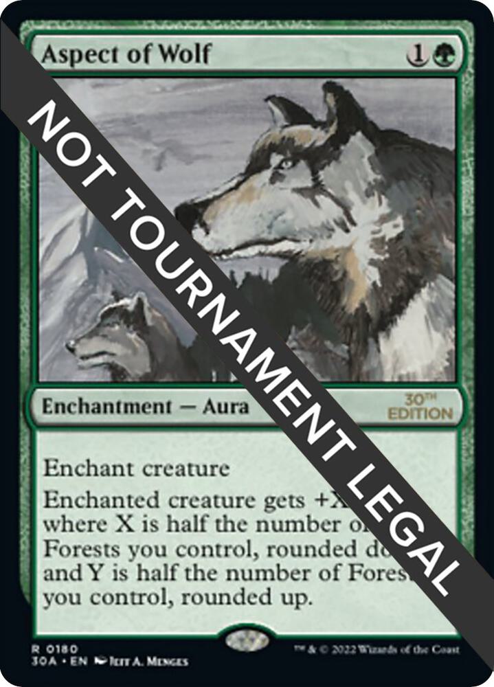 Aspect of Wolf 180/594 (30th Anniversary Edition)  | Good Games Adelaide SA