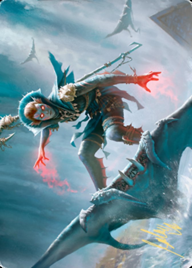 Umara Mystic (Art Series) [Zendikar Rising Art Series] | Good Games Adelaide SA