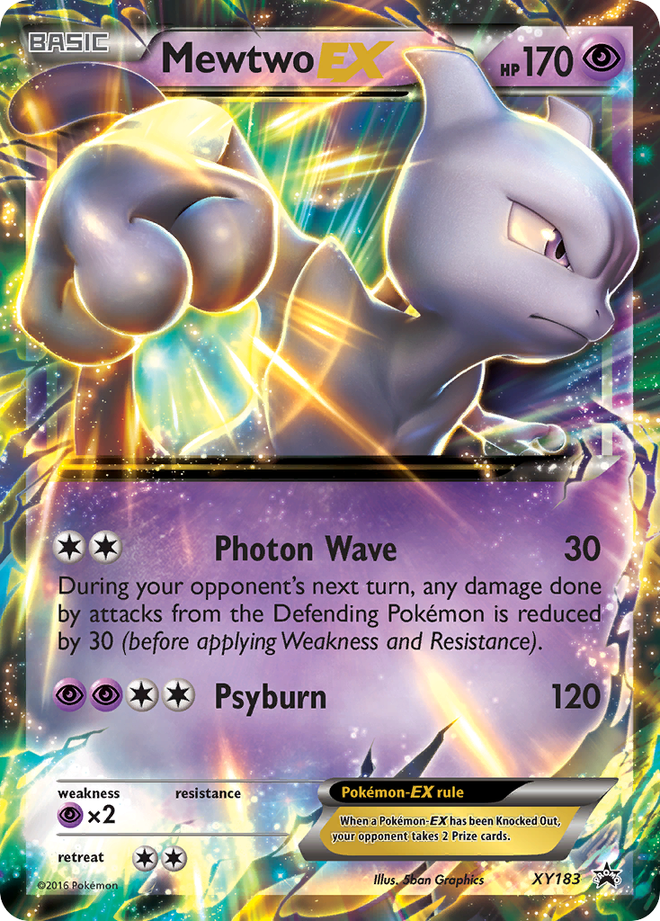 Mewtwo EX (XY183) [XY: Black Star Promos] | Good Games Adelaide SA