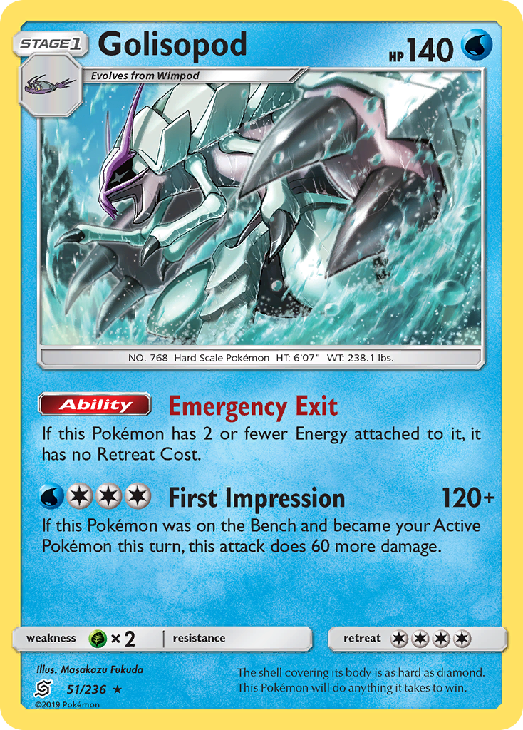 Golisopod (51/236) [Sun & Moon: Unified Minds] | Good Games Adelaide SA