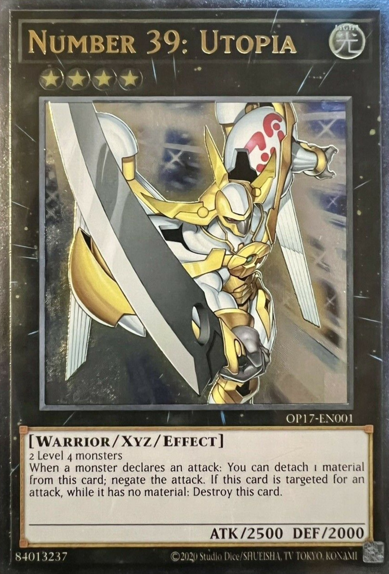 Number 39: Utopia [OP17-EN001] Ultimate Rare | Good Games Adelaide SA