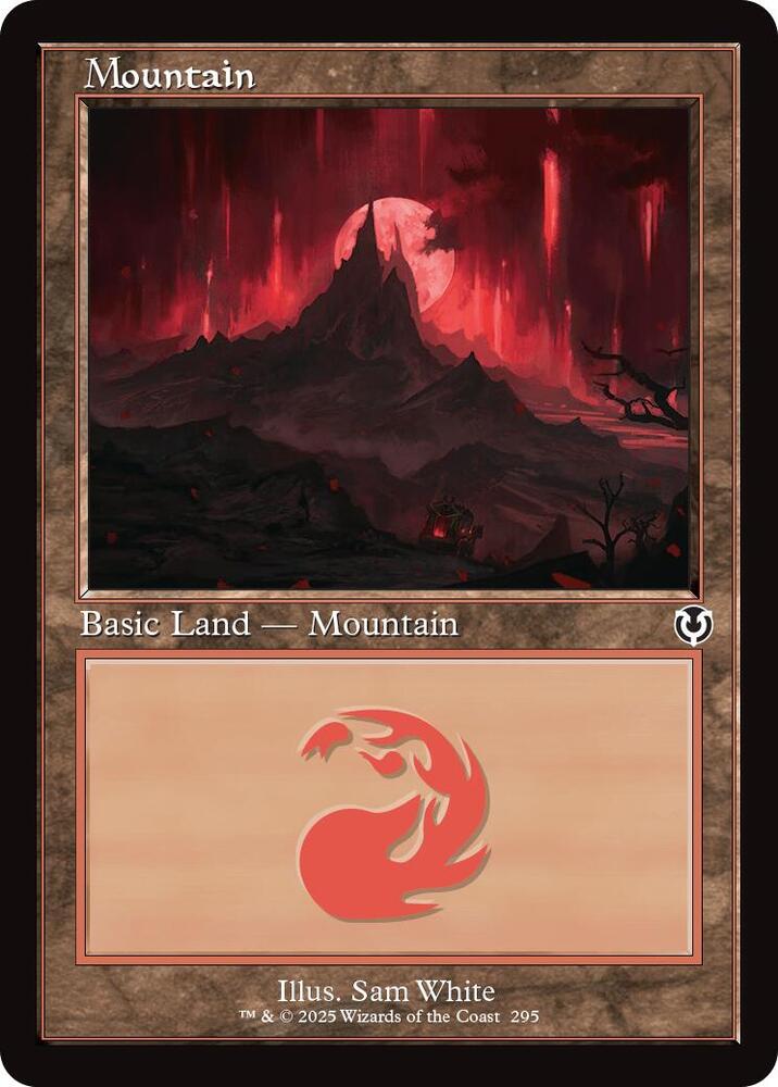 Mountain 295 (Innistrad Remastered)  - Foil | Good Games Adelaide SA