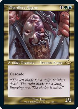 Shardless Agent Retro Frame Foil Etched 423 (Modern Horizons 2)  - Foil | Good Games Adelaide SA