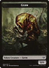 Faerie Rogue // Germ Double-sided Token [Commander: Zendikar Rising Tokens] | Good Games Adelaide SA
