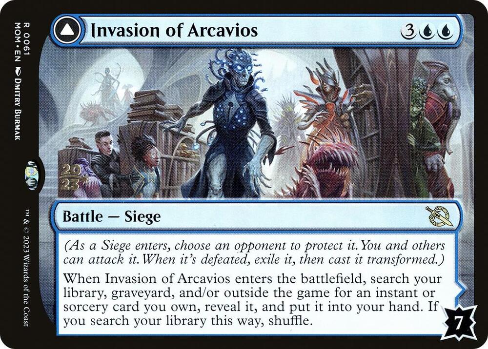 Invasion of Arcavios 61 (Prerelease Cards)  - Foil | Good Games Adelaide SA