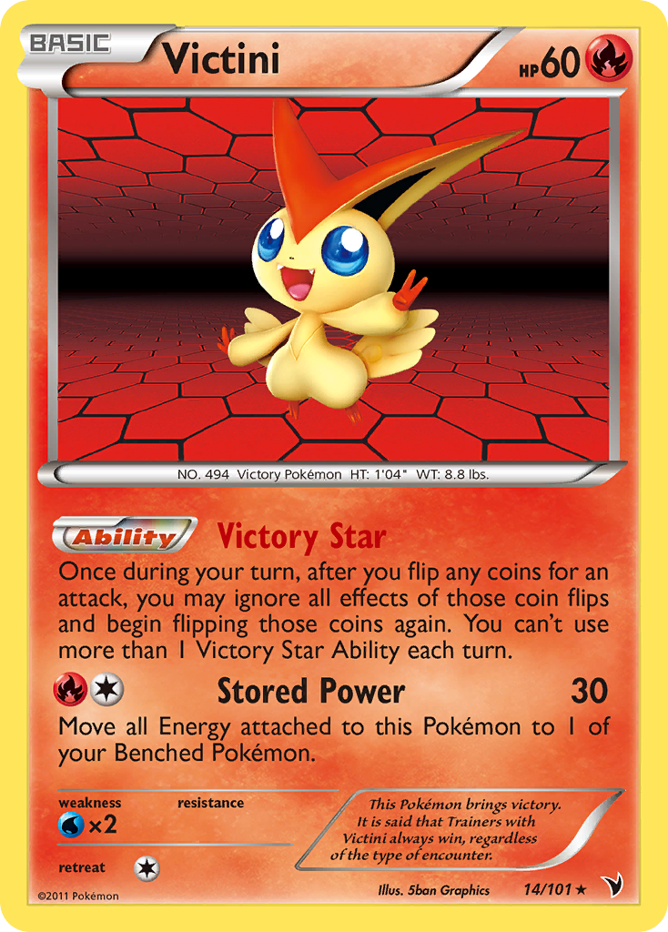 Victini (14/101) [Black & White: Noble Victories] | Good Games Adelaide SA