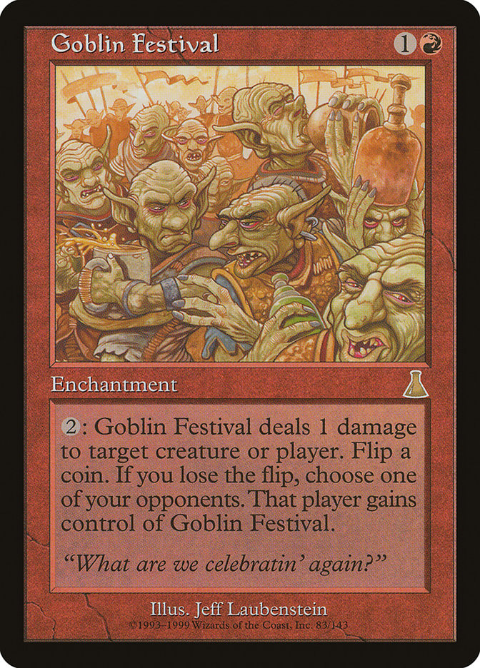 Goblin Festival [Urza's Destiny] | Good Games Adelaide SA