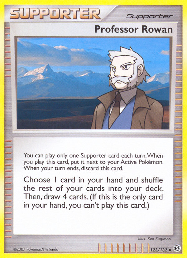 Professor Rowan (123/132) [Diamond & Pearl: Secret Wonders] | Good Games Adelaide SA