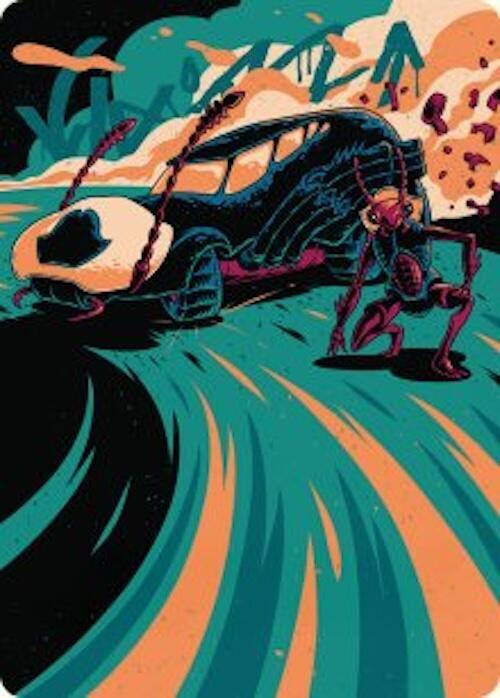 Carrion Cruiser Art Card 39 (Art Series: Aetherdrift)  | Good Games Adelaide SA