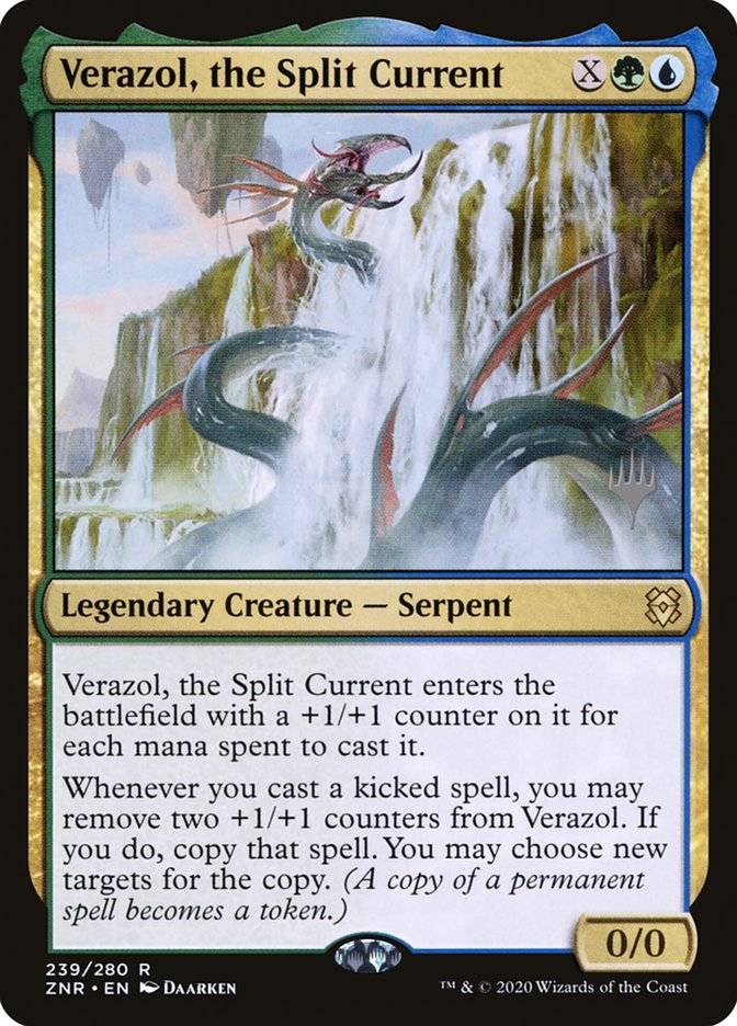 Verazol, the Split Current (Promo Pack) [Zendikar Rising Promos] | Good Games Adelaide SA