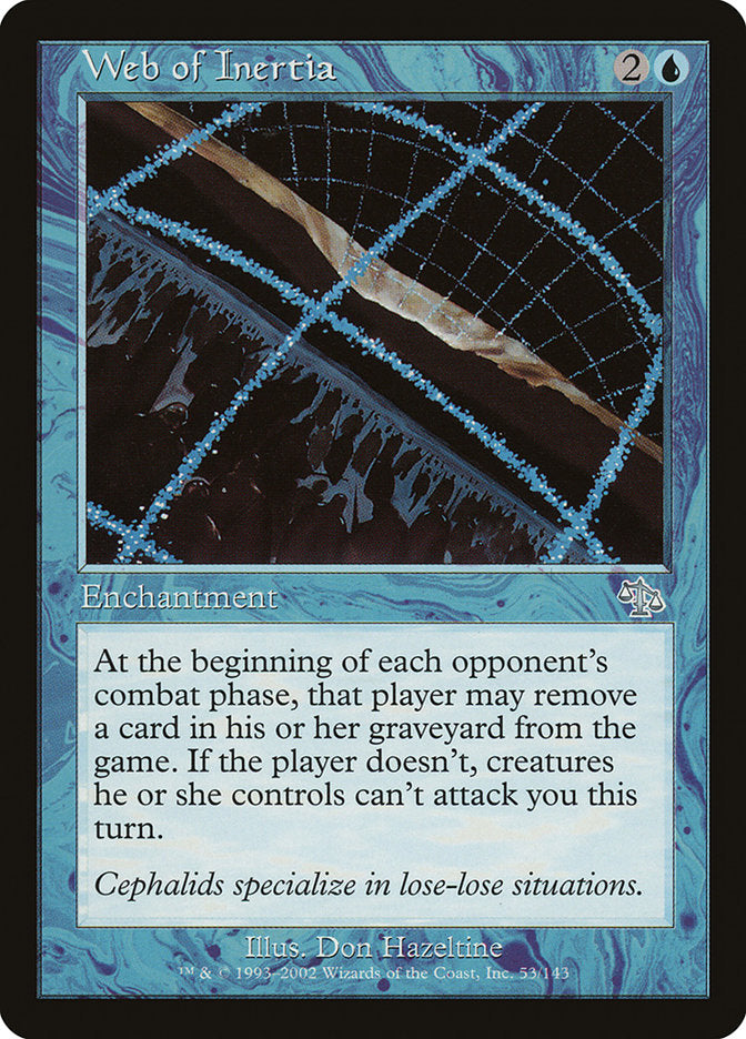 Web of Inertia 53 (Judgment)  - Foil | Good Games Adelaide SA