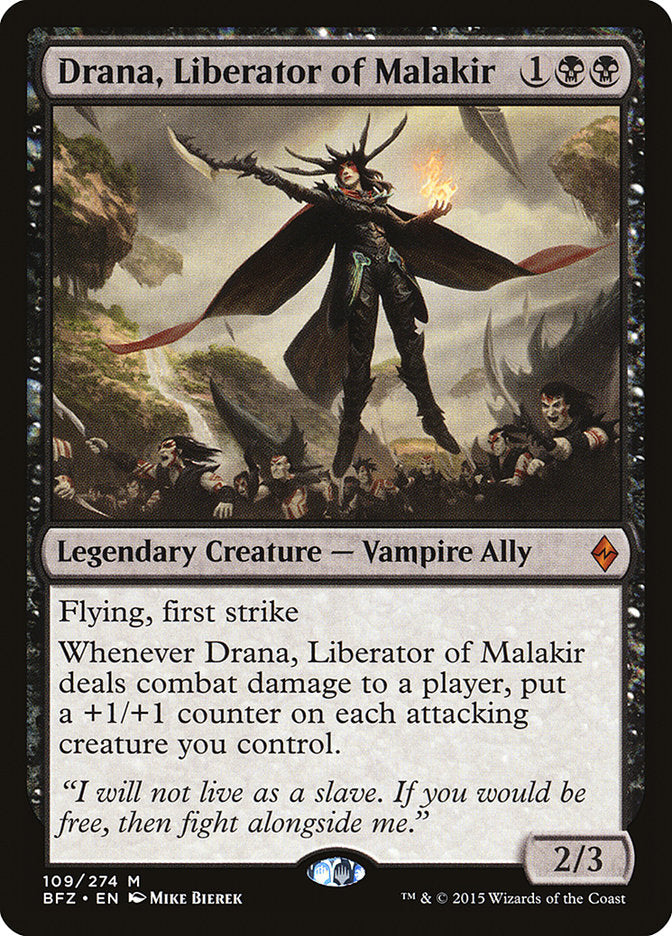Drana, Liberator of Malakir [Battle for Zendikar] | Good Games Adelaide SA