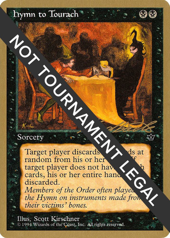 Hymn to Tourach Table 1996 Leon Lindback FEM  (World Championship Decks)  | Good Games Adelaide SA