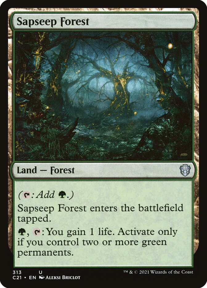 Sapseep Forest 313 (Commander 2021)  | Good Games Adelaide SA
