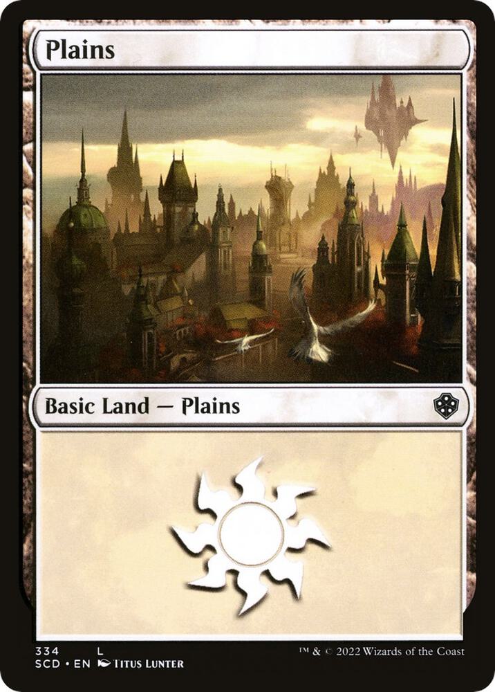 Plains 334 (Starter Commander Decks)  | Good Games Adelaide SA