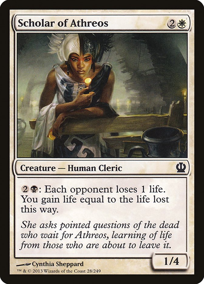 Scholar of Athreos 28 (Theros)  - Foil | Good Games Adelaide SA