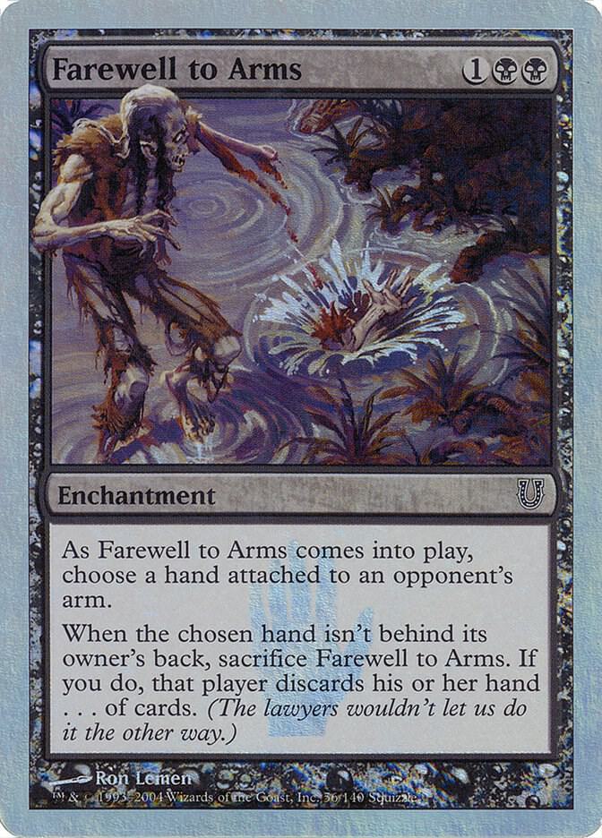 Farewell to Arms Alternate Foil 56 (Unhinged)  - Foil | Good Games Adelaide SA