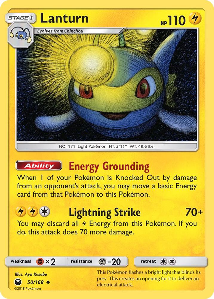 Lanturn 50/168 (SM - Celestial Storm)  | Good Games Adelaide SA