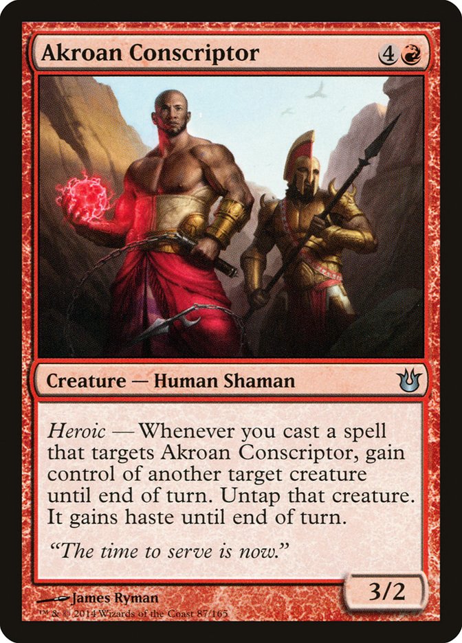 Akroan Conscriptor [Born of the Gods] | Good Games Adelaide SA