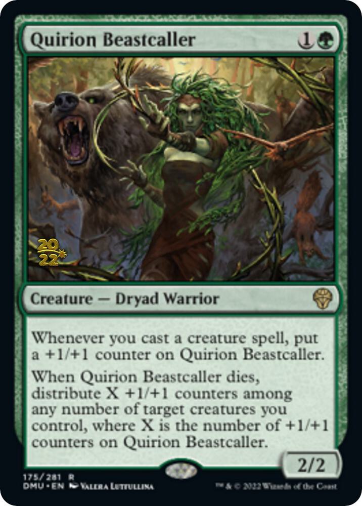 Quirion Beastcaller 175 (Prerelease Cards)  - Foil | Good Games Adelaide SA
