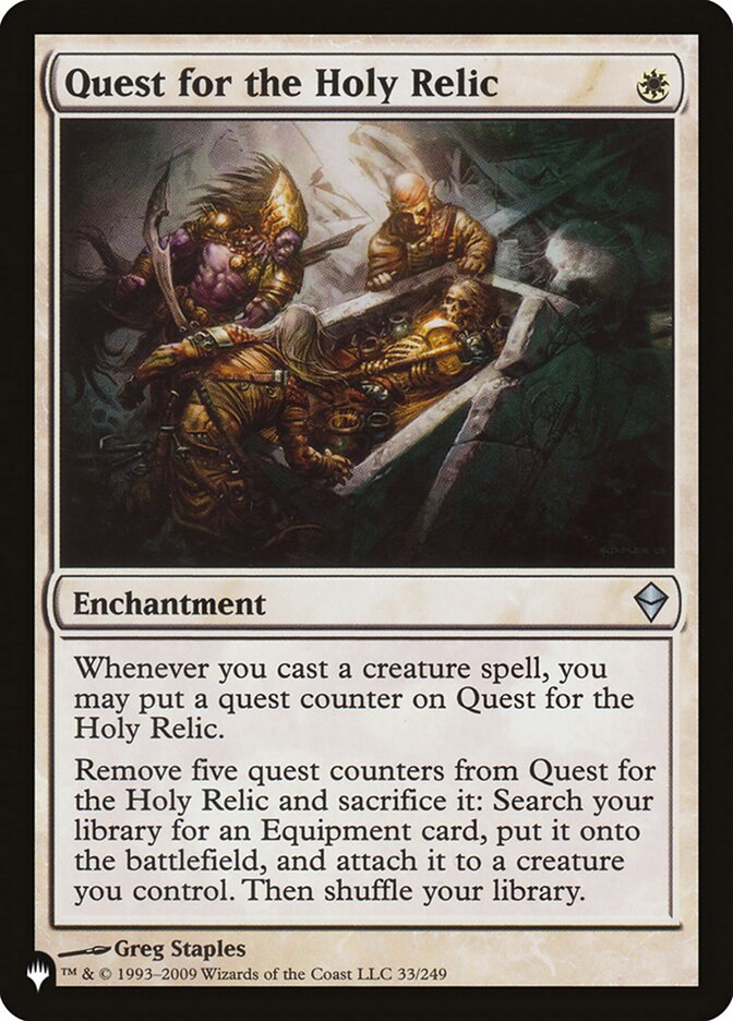 Quest for the Holy Relic [The List] | Good Games Adelaide SA