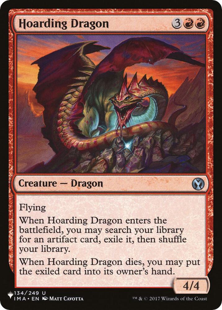 Hoarding Dragon 134/249 (The List Reprints)  | Good Games Adelaide SA