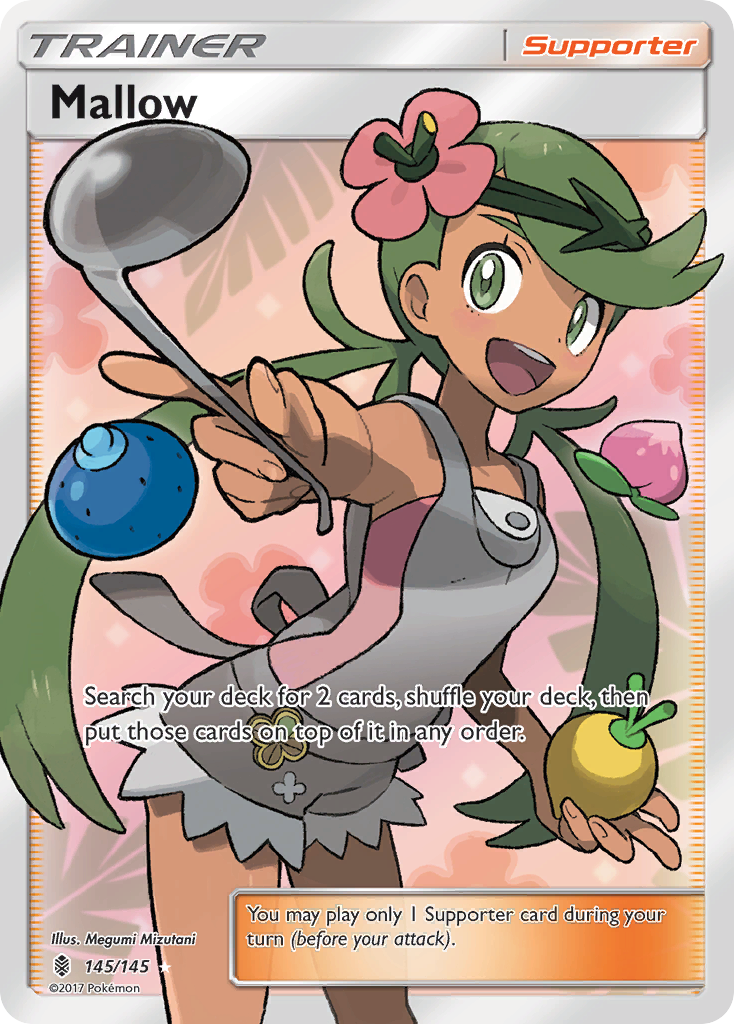 Mallow (145/145) [Sun & Moon: Guardians Rising] | Good Games Adelaide SA