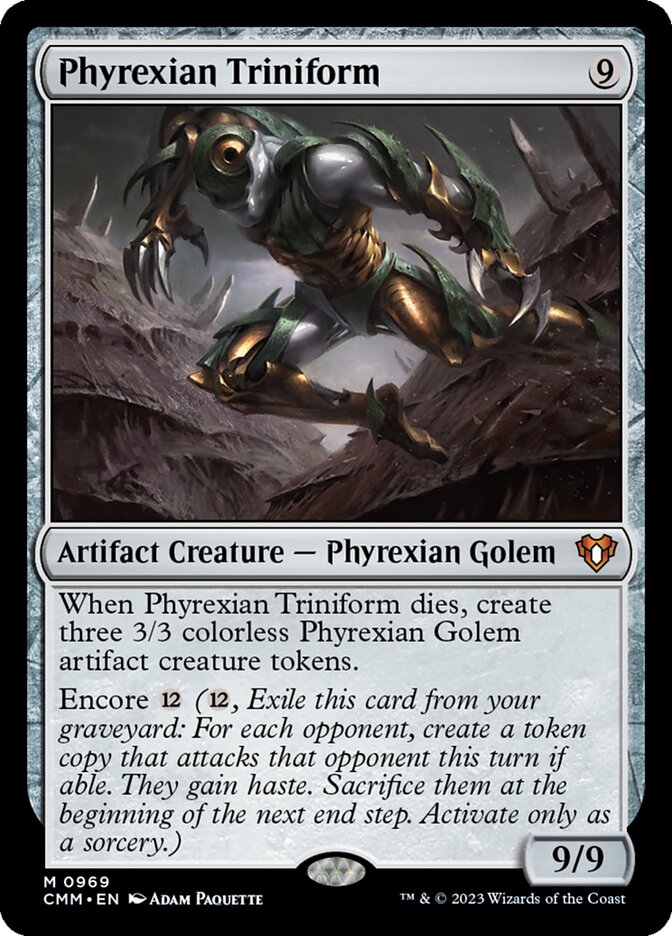 Phyrexian Triniform 969 (Commander Masters)  | Good Games Adelaide SA
