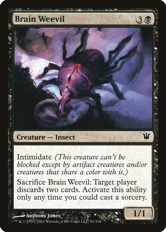 Brain Weevil [Innistrad] | Good Games Adelaide SA