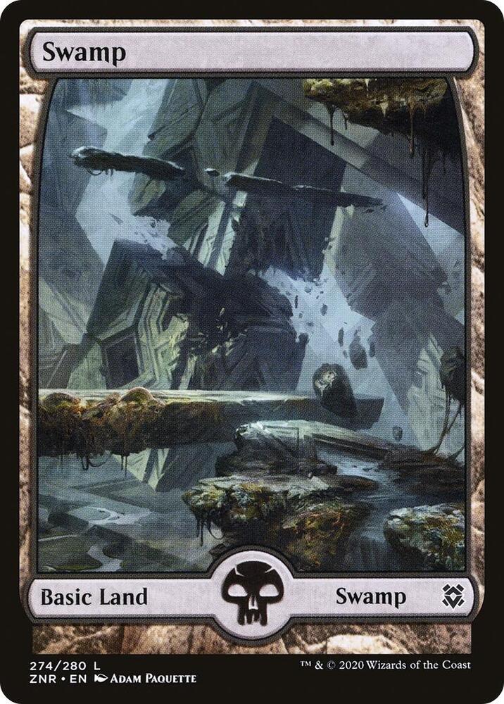 Swamp 274 (Zendikar Rising)  | Good Games Adelaide SA