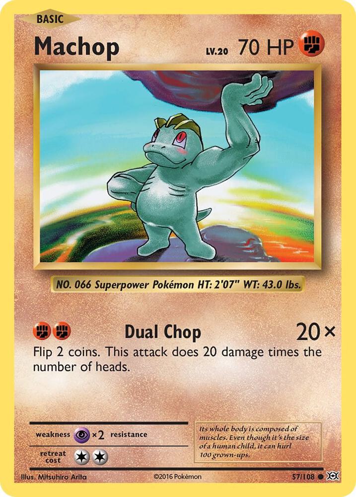 Machop 57/108 (XY - Evolutions)  | Good Games Adelaide SA