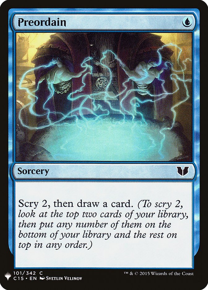 Preordain [Mystery Booster] | Good Games Adelaide SA