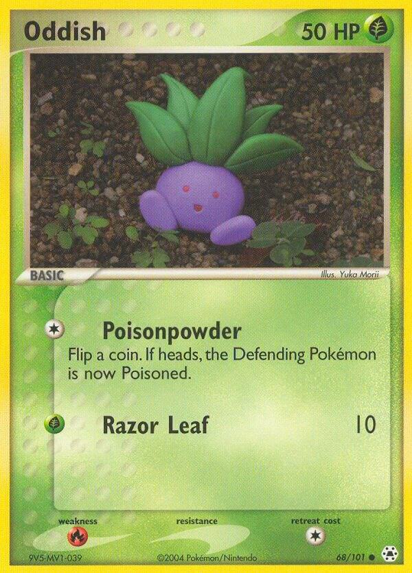 Oddish 68/101 (Hidden Legends)  - Reverse Holofoil | Good Games Adelaide SA