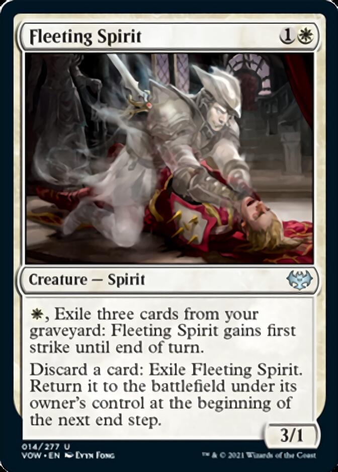 Fleeting Spirit [Innistrad: Crimson Vow] | Good Games Adelaide SA