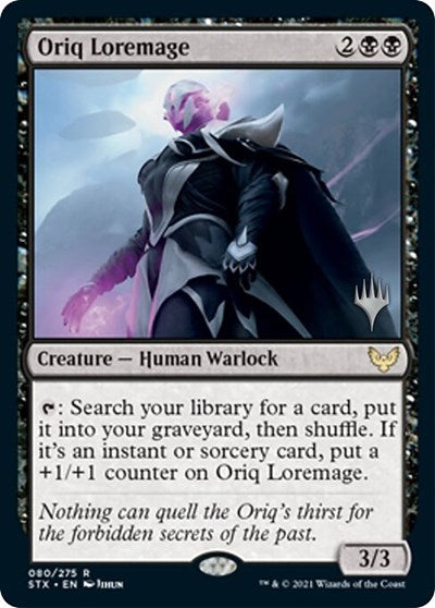 Oriq Loremage  (Promo Pack) [Strixhaven: School of Mages Promos] | Good Games Adelaide SA